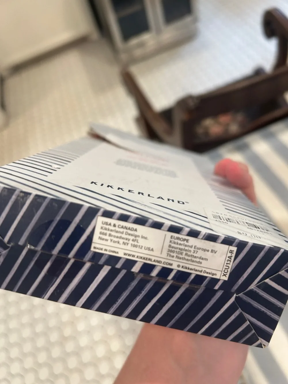 Anthropologie Red & White Chevron Paper Straws